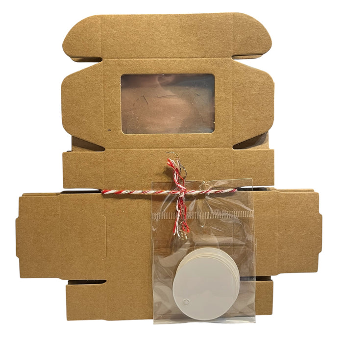 Soap Box With Window - 10pcs