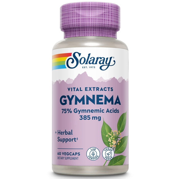 SOLARAY Guaranteed Potency Gymnema Leaf Extract | Veg Cap | 385mg | 60ct 39911 - The Oasis of Health