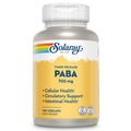 SOLARAY Paba TSTR Vitamin Capsules - 700 mg | 100 Count - The Oasis of Health