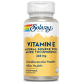 SOLARAY Vitamin E d - Alpha Tocopherol 268mg (400 IU) | Heart & Skin Health, Antioxidant Activity Support (50 CT) - The Oasis of Health