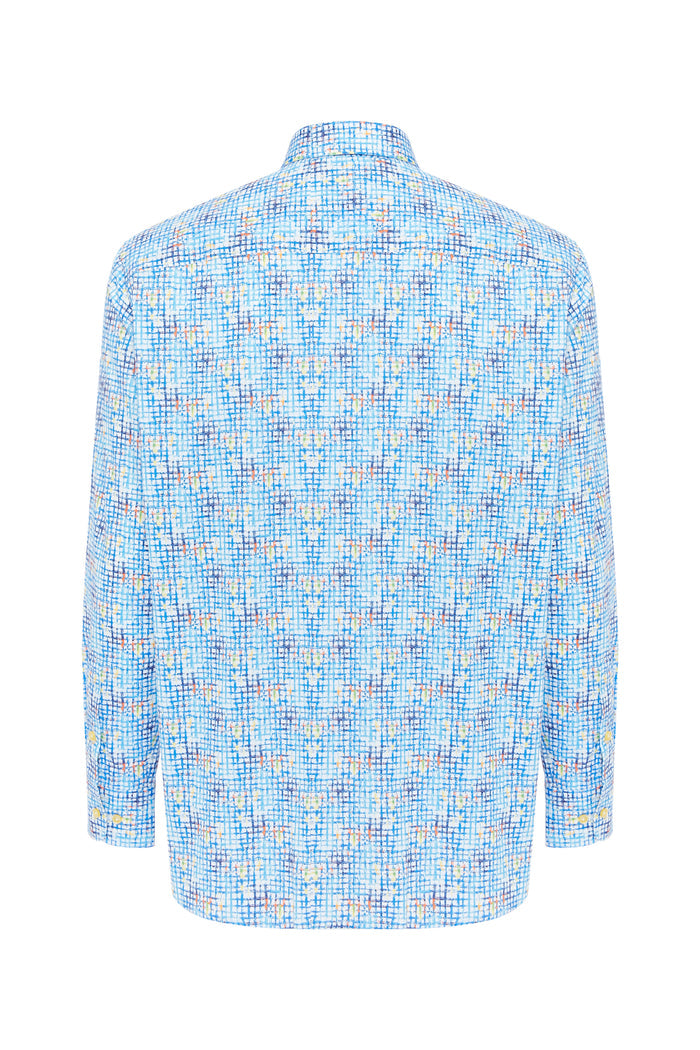 Splash of Color Print Shirt