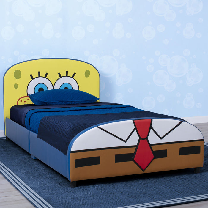 Delta Children SpongeBob (1112) SquarePants Upholstered Twin Bed