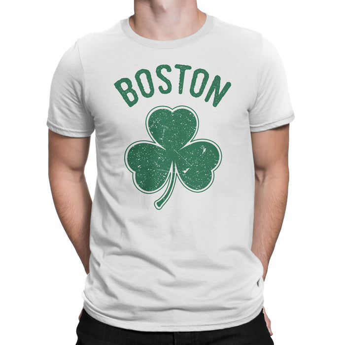 St. Patrick's Day Tee Boston T-Shirt Shamrock Men's / Ladies / Kids - NYC Factory