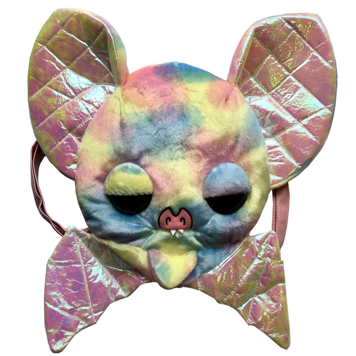 Sugarfueled Bat Rainbow Plush Bag