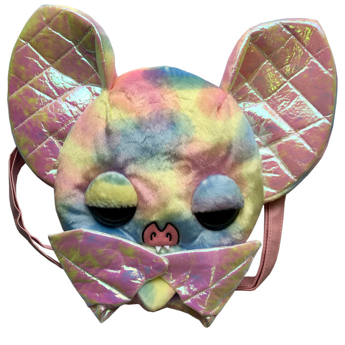 Sugarfueled Bat Rainbow Plush Bag