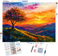 Sunset Serenade in the Countryside