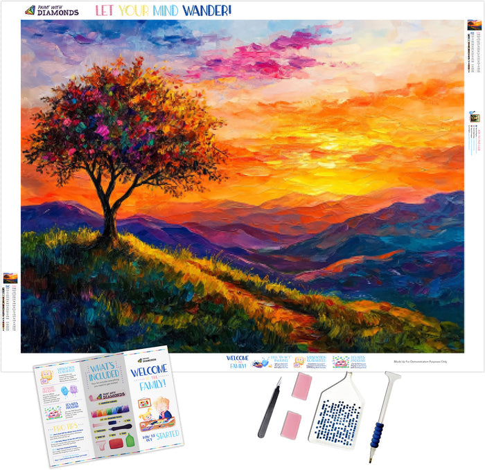 Sunset Serenade in the Countryside