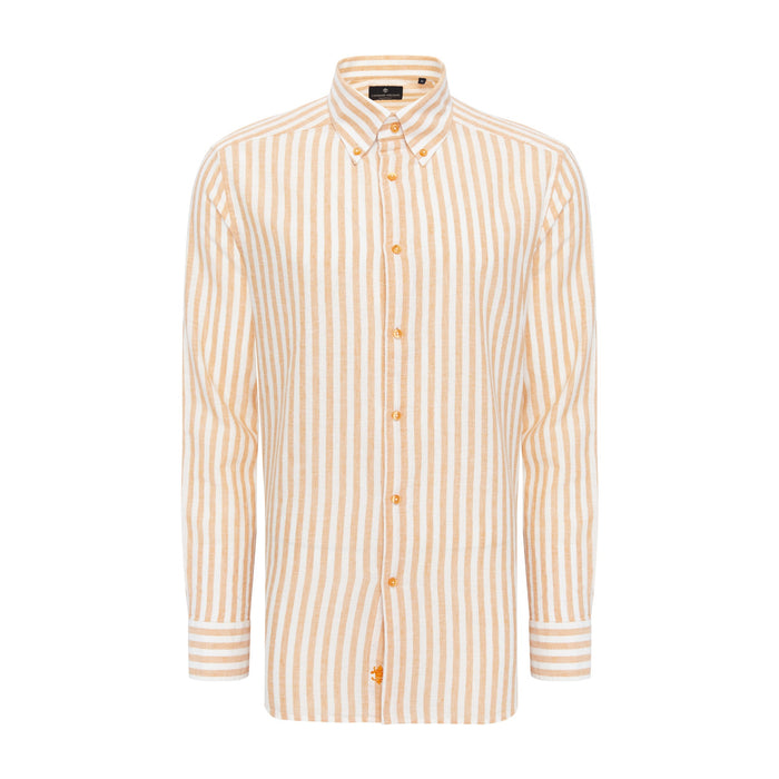 Tangerine Vigneti Linen Shirt