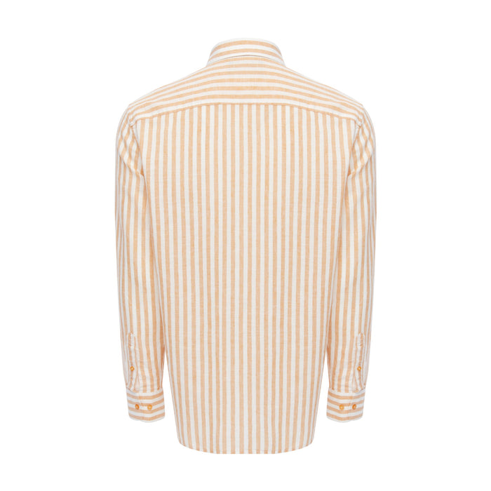 Tangerine Vigneti Linen Shirt