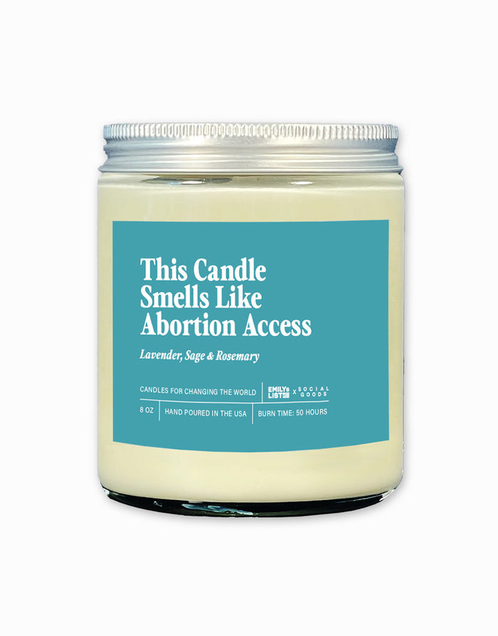 The Abortion Access Candle