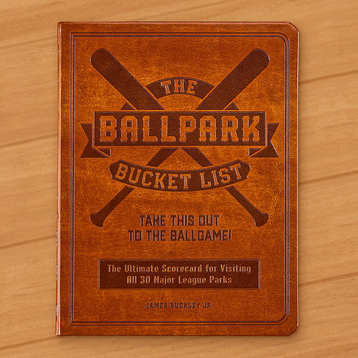 "The Ballpark Bucket List" Guidebook and Journal by James Buckley Jr.