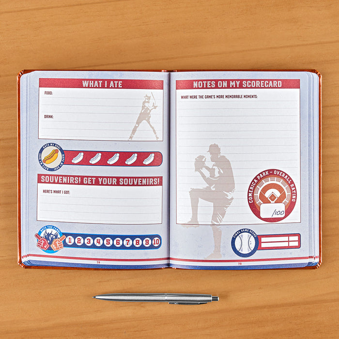 "The Ballpark Bucket List" Guidebook and Journal by James Buckley Jr.