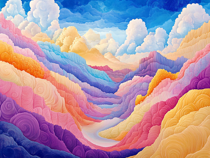 The Carnival of Clouds Over Candy Canyon