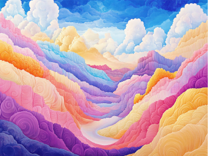 The Carnival of Clouds Over Candy Canyon
