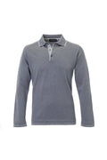 The Dual-Tone Sartorial Melange Light Grey Polo
