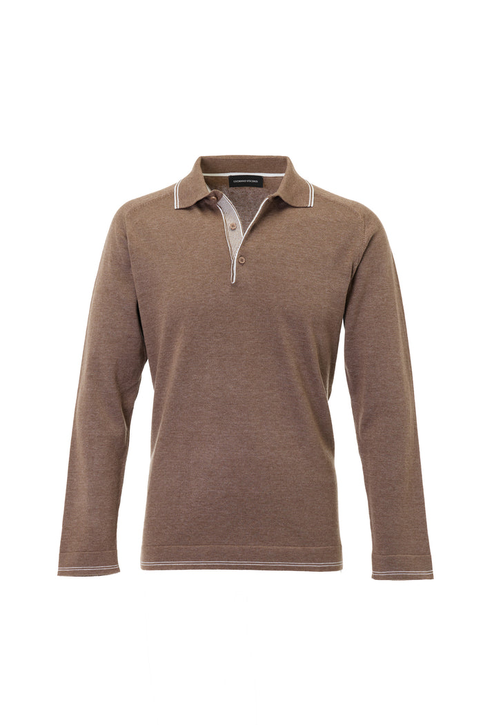 The Dual-Tone Sartorial Melange Vizon Polo