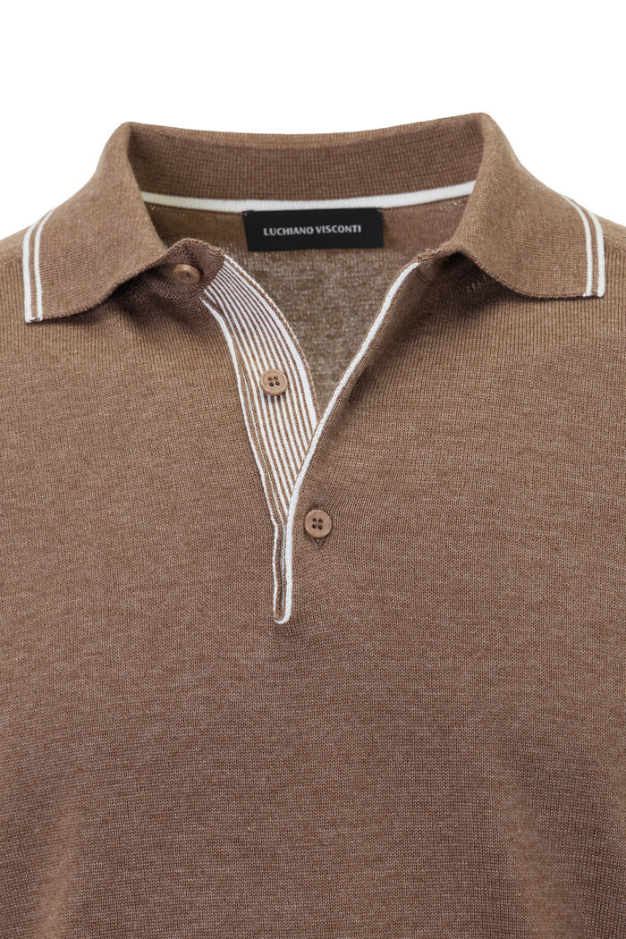 The Dual-Tone Sartorial Melange Vizon Polo