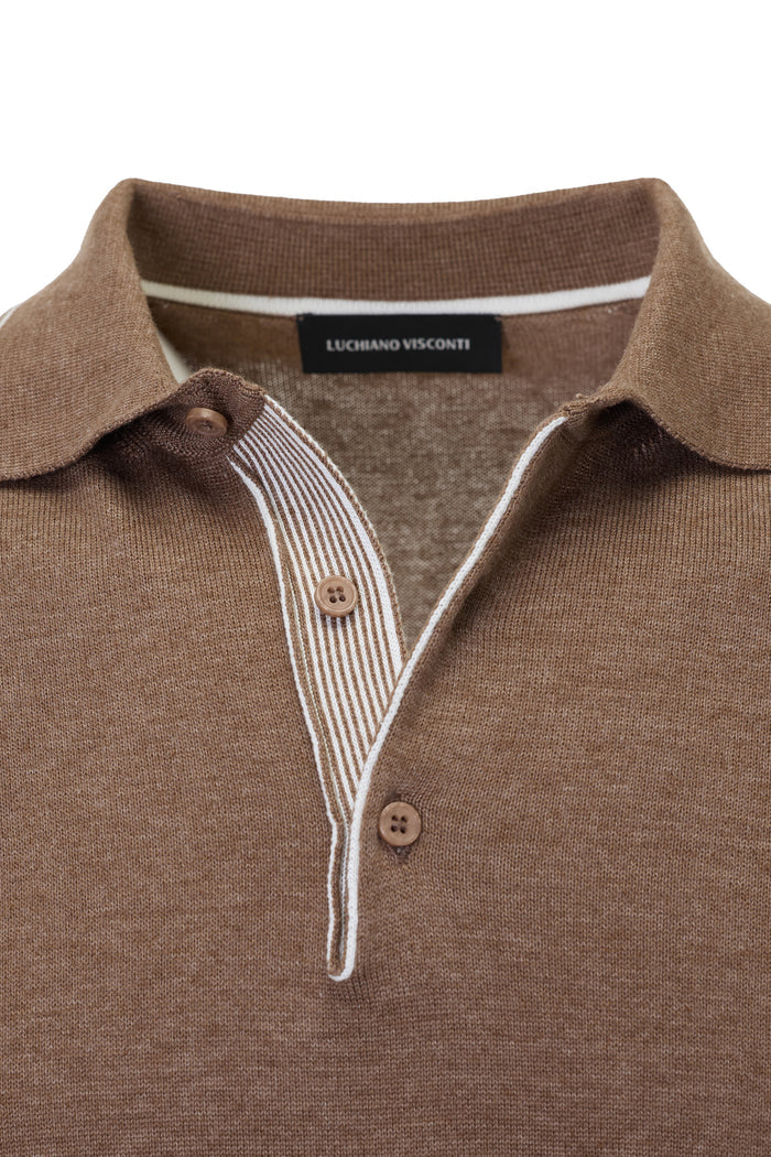 The Dual-Tone Sartorial Melange Vizon Polo