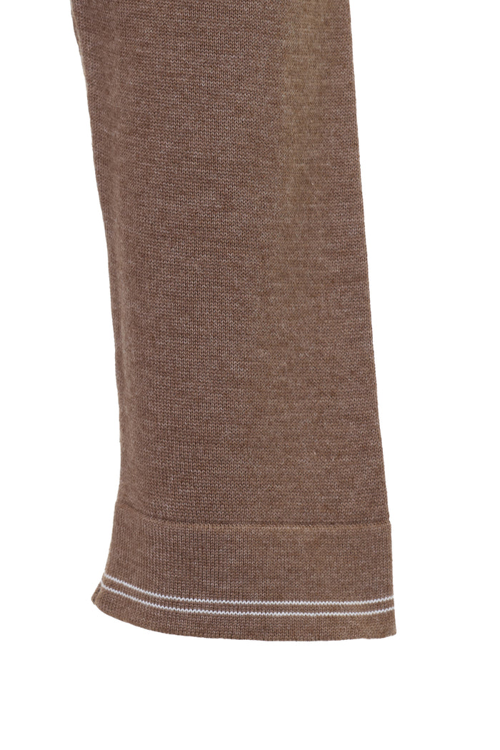 The Dual-Tone Sartorial Melange Vizon Polo