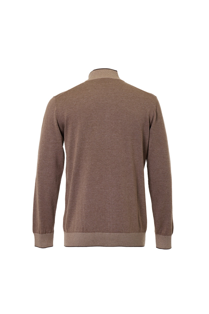 The Four-Tone Meridian Melange Vizon Cardigan