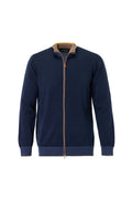 The Four-Tone Meridian Navy Cardigan