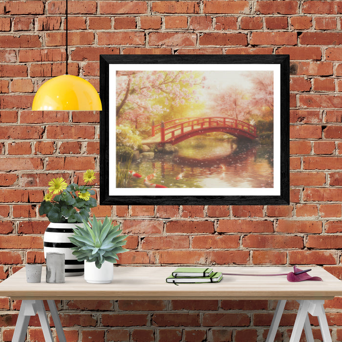 The Golden Hour at Blossom Bridge