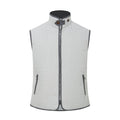 The Performance Stretch Quilted Vest in Stone