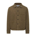 The Reversible Jacquard Punto Melange Coffee Jacket