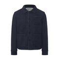 The Reversible Jacquard Punto Melange Indigo Jacket