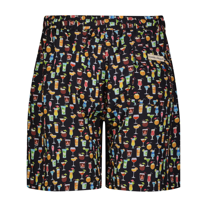 Time for a Cocktail Swim Trunks