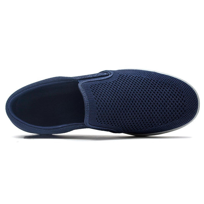 Tiosebon Men's Knit Loafers Skate Shoes