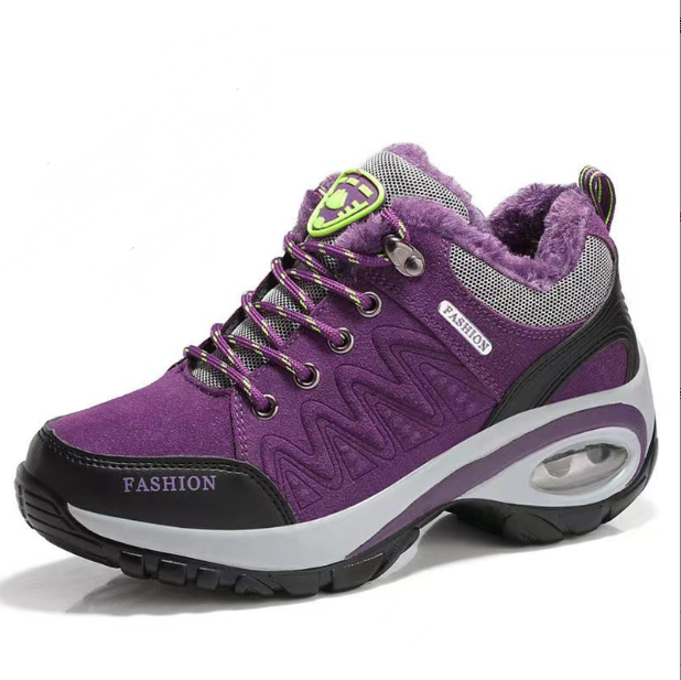 Purple / Padded (With Fleece) / 5US