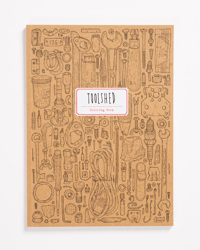 Toolshed Coloring Book