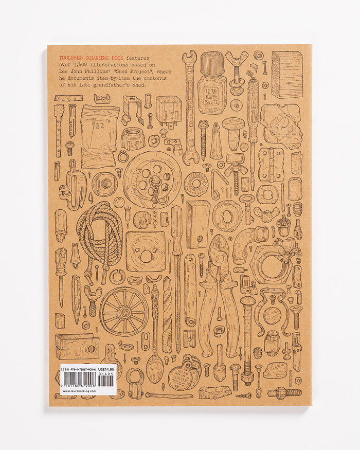 Toolshed Coloring Book