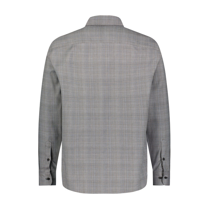 Tri Color Basket Weave Shirt