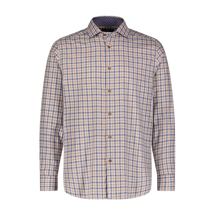 Tri Color Check Woven Shirt
