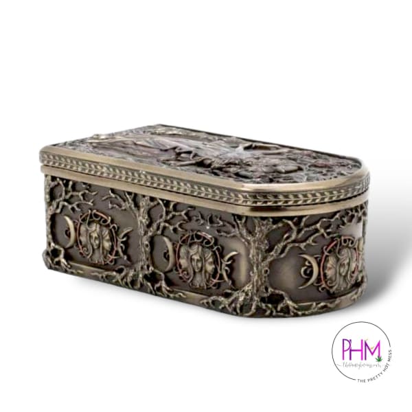 Triple Goddess Hecate Sacred Trinket Box - Gifts