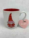 Valentine Be Mine Gnome Mug