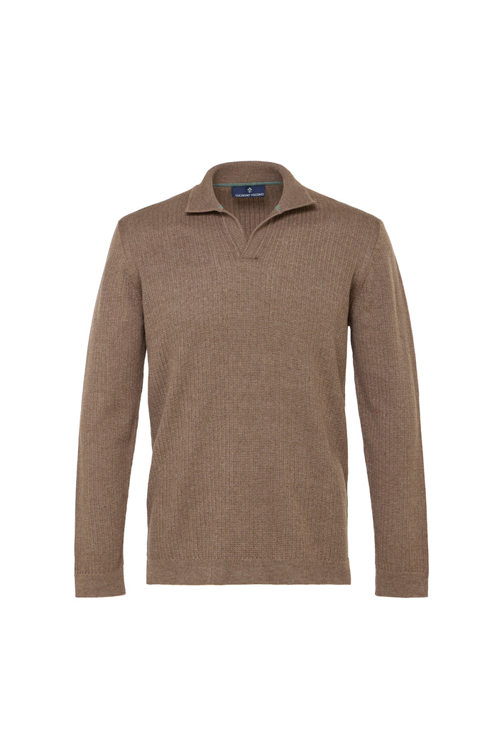 Vizon Eco-Blend Long Sleeve Polo
