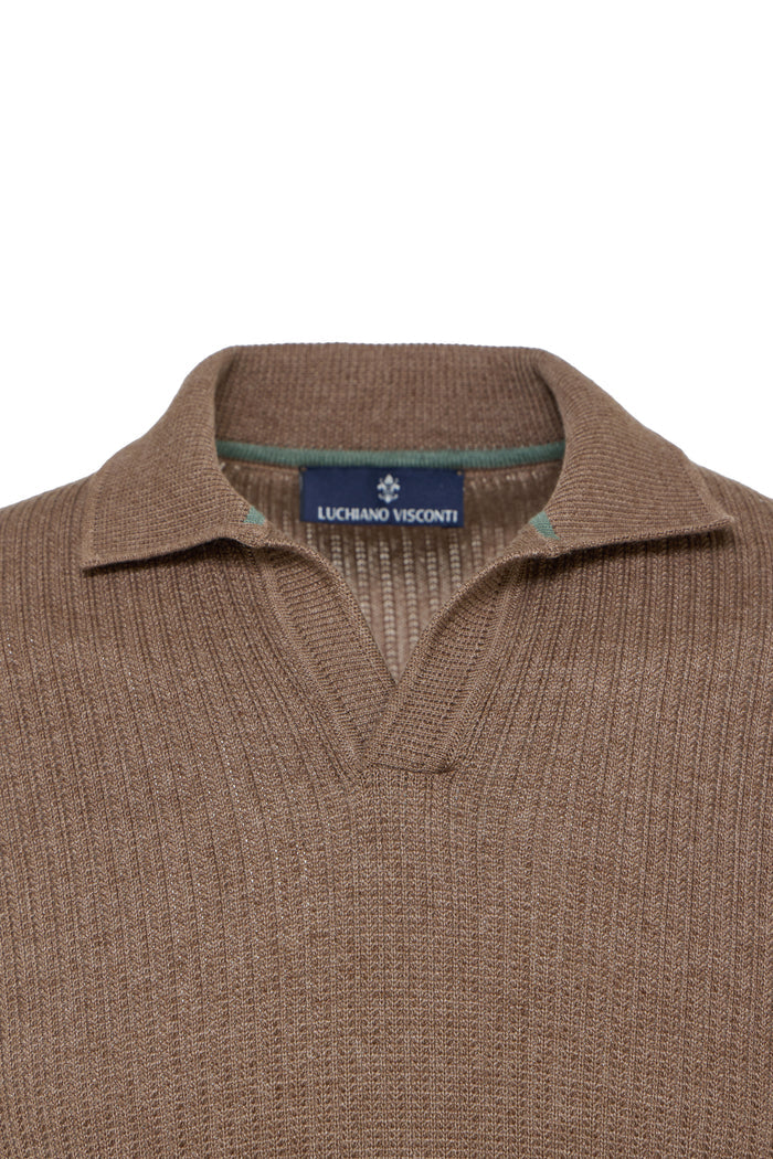 Vizon Eco-Blend Long Sleeve Polo