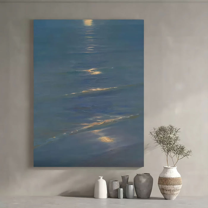 Large 3D Landscape Art Landscape 3D Texture Wall Painting Landscape Oil Painting on Canvas
