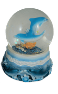 Water Ball - Dolphin with Dolphin on Base