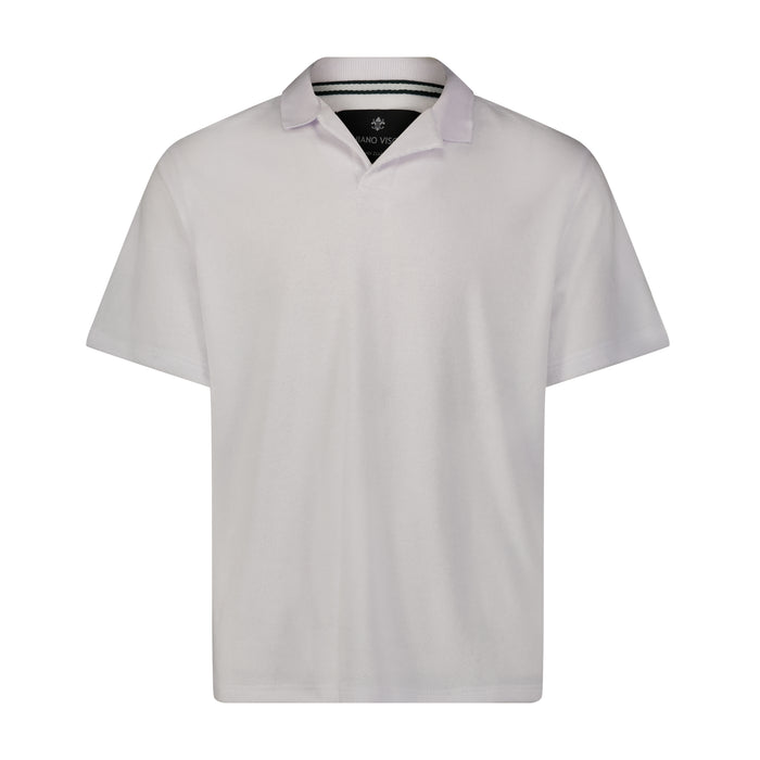 White Terry Summer Polo