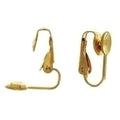 X CLIP-ON FLAT EARRINGS (12 PAIR)