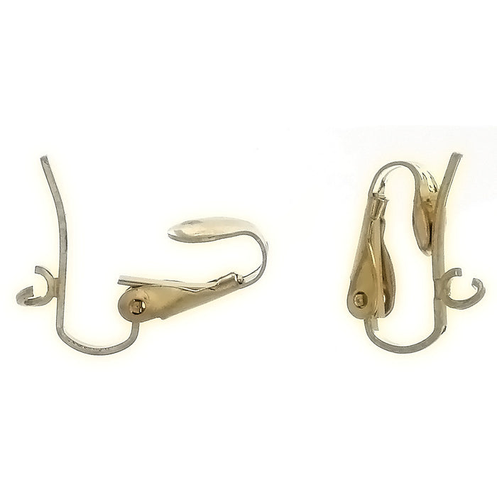 X CLIP-ON PEG EARRINGS (12 PAIR)