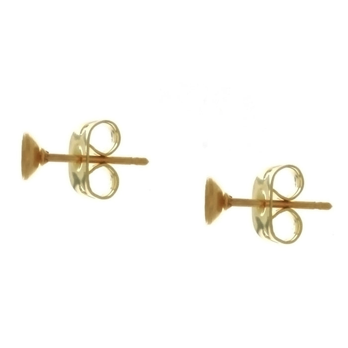 X STUD DISH EARRINGS (12 PAIR)