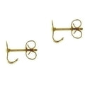 X STUD LOOP EARRINGS (12 PAIR)