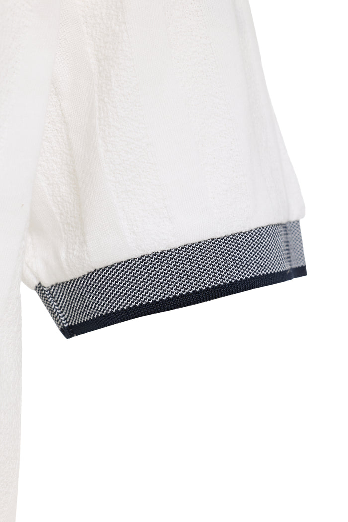 Yacht Stretch Zip Polo