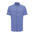 Zig Zag Print Short Sleeve Shirt