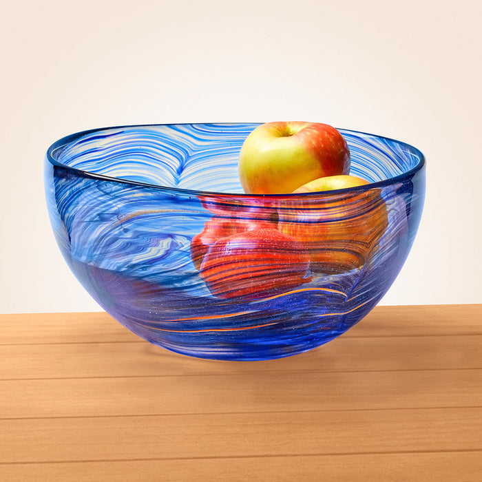 Zodax Delphine Art Glass Bowls